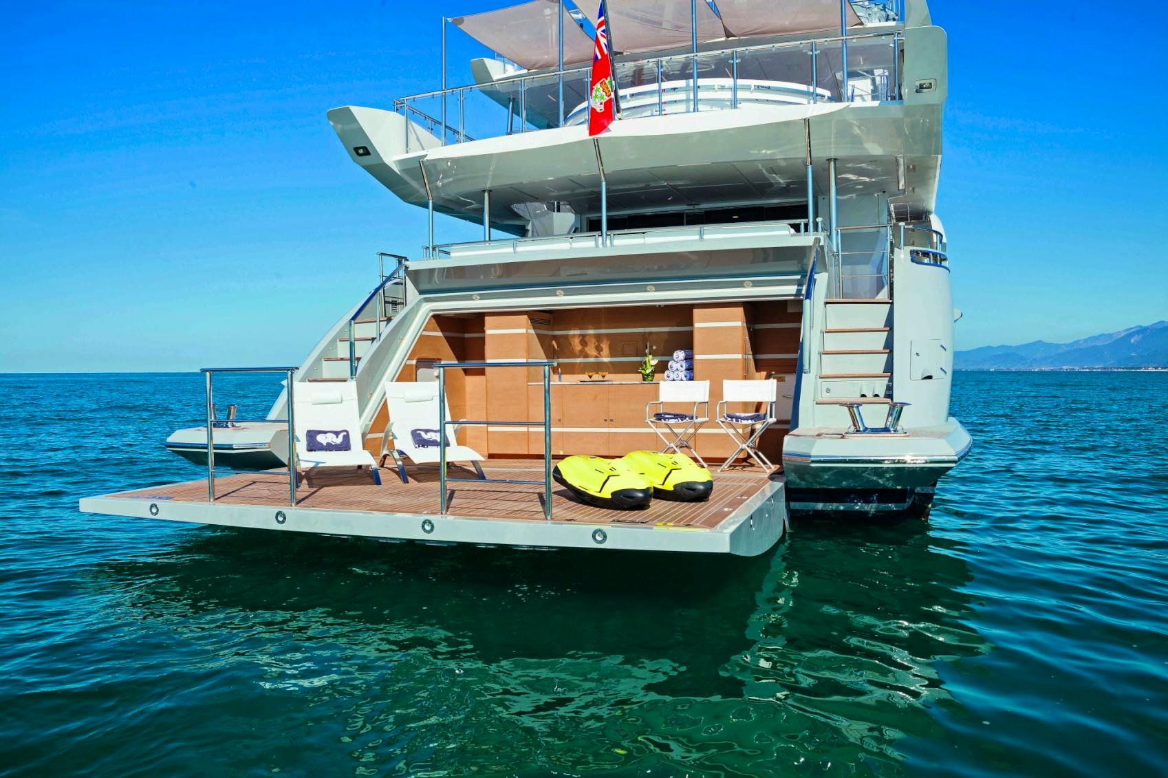 Tendar & Toys for 'H Private Luxury Yacht For charter